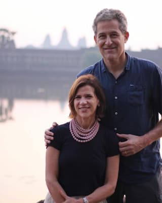 Jeanne Besser and her husband Richard Besser